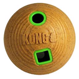 KONG Bamboo Feeder Ball Activity Slow Feeder Ball Ø12cm